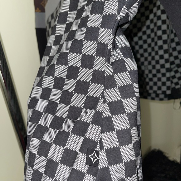 SPORTY DAMIER BODYSUIT IN TECHNICAL JERSEY size 40 - Picture 3 of 6